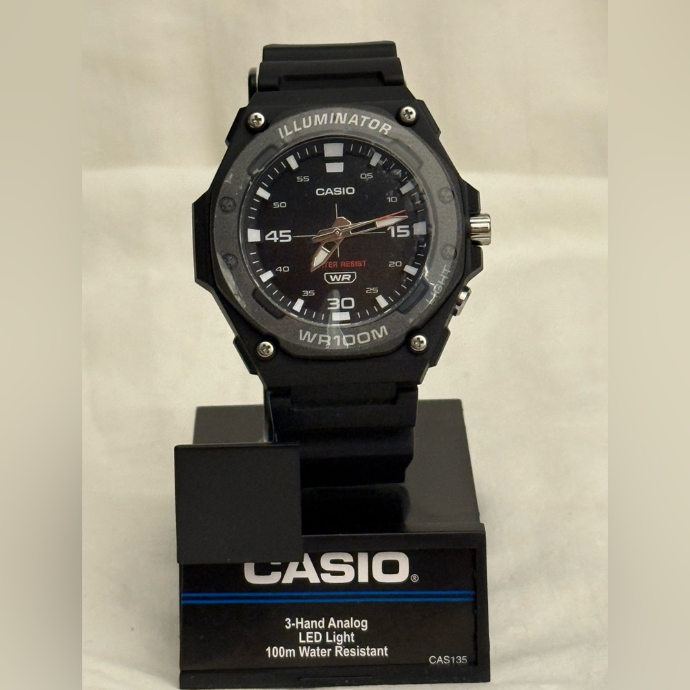 Casio Men’s Digital Watch MW-620H-1AVCF Black
